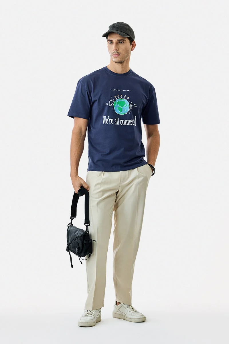 SNITCH We're All Connected Oversized T-Shirt